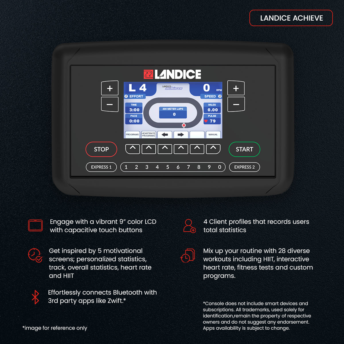 E7 Elliptical - Landice Achieve